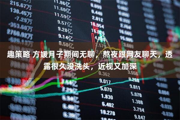 趣策略 方媛月子期间无聊，熬夜跟网友聊天，透露很久没洗头，近视又加深