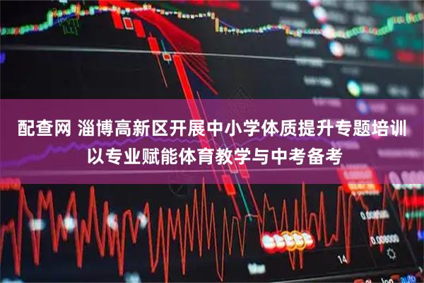 配查网 淄博高新区开展中小学体质提升专题培训 以专业赋能体育教学与中考备考